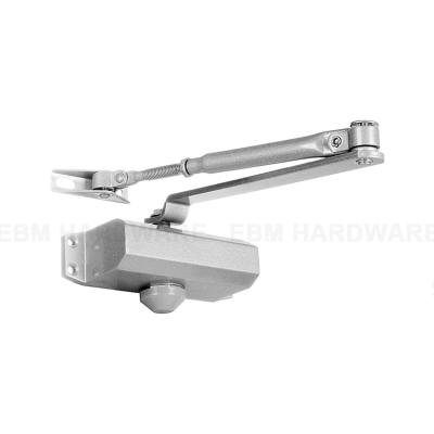 China Soft Narrow Adjustment Hydraulic Buffer Heavy Duty Door Closer For Fire Rated Door for sale