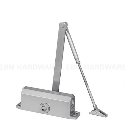 China High Quality Soft End Adjustment 3 Hours Fireproof Automatic Door Closer Aluminum Door View For Heavy Duty Wooden Door 40-65kg for sale