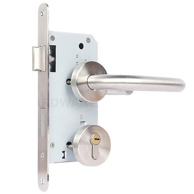 China Modern Doorware Front Entrance Store Mortise Lock Hook Heavy Duty Mortise Door Locksets With Locked Cylinder for sale