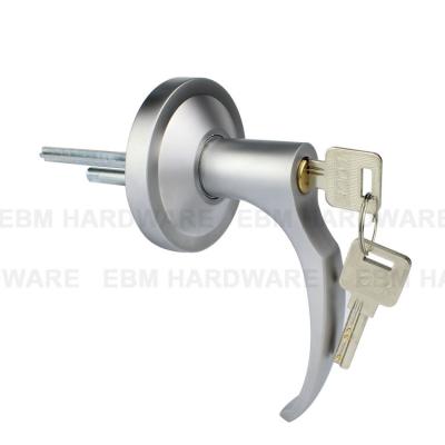 China Quality Guarantee Delivery Security Door Handle Trim Zinc Alloy Quick Lock With Key For Fire Door Exit Device for sale