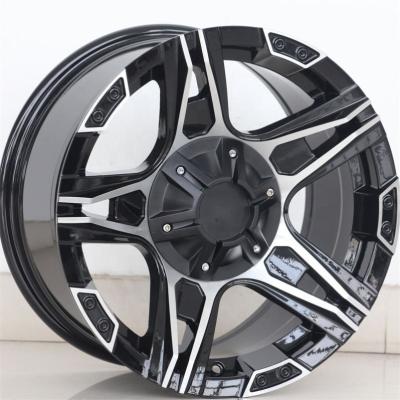 China Flrocky New Design Aluminum 16*8.0 Inch Wheels 5/6X114.3~139.7 All Terrain Pick Up And Truck Wheel Rim for sale