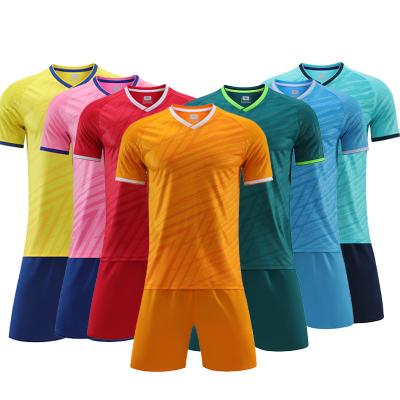 China Sets OEM & ODM Soccer Football Jersey for Children and Men Custom Your Own Logo Sports Breathable Comfortable Training Suit for sale