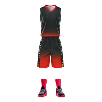 China Anti-Bacterial Direct Wholesale Cool Design High Quality Custom Basketball Jersey And Shorts for sale