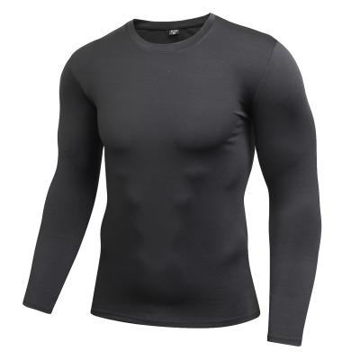 China Sets Wholesale Low MOQ  Breathable Men Long Sleeve Gym Shirt Compression Tank Tops Workout Clothing for sale