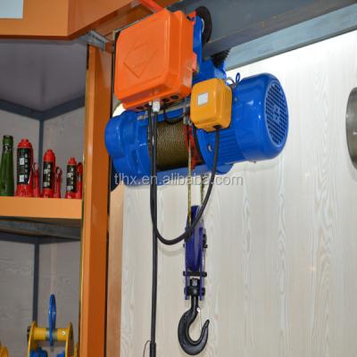 China Electric Winch Motor Construction Hoist CD1 Electronic Crane Hoist 1 Ton To 5 Ton for sale