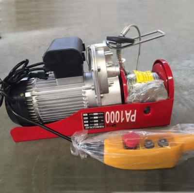 China China Beijing lightweight electric winch hoist pa1000 mini electric hoist winch 1000kg for sale