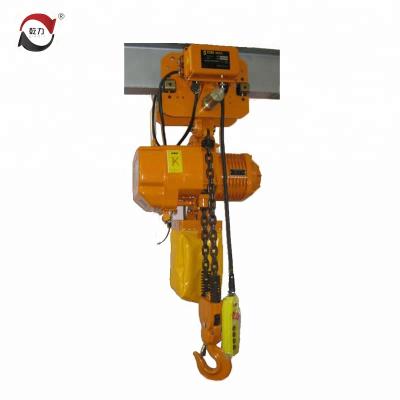 China Construction Hoist HSY 220V/380V Electric Chain Hoist 5 Ton Chain Hoist for sale