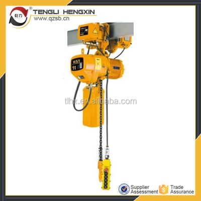 China 5ton steel chain hoist, electric trolley chain hoist, construction hoist chain lifting hoist for sale