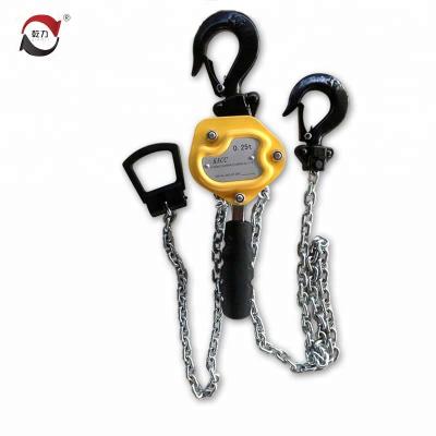 China Factory 0.25 ton small size hand lever hand tools used chain hoist for sale