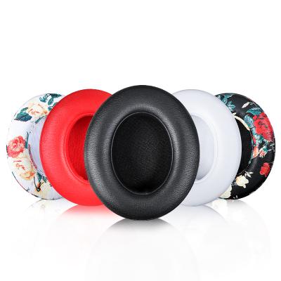 China Soft Earphone Memory Foam Leather Cushions Cover Replacement Ear Pads For Beats Monster Studio 2 Ear Pad 3 2.0 3.0 for sale