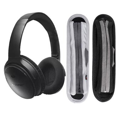 China Headband Zipper Headset Headband Cushion Pad Protector for QC25 QC15 AE2 QC35 QC35II Earphone Main Band for sale