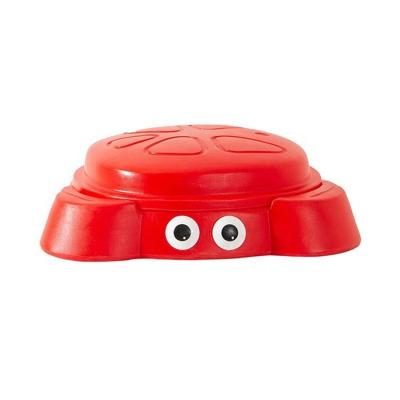 China Non-Toxic Cute Crab Character Brightly Colored Fantastic Crab Sandbox With A Lid for sale