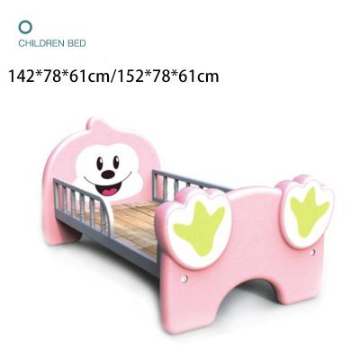 China Traditional Professional Commercial Durable Colorful Design Kids Beds Single Piece Cartoon Firniture Kids Standard Single Bed For Children for sale