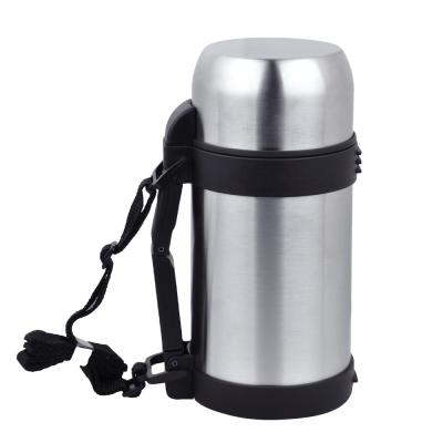 China PORTABLE thermos 1000ml schcool copper soup food outdoor vacuum flask for sale