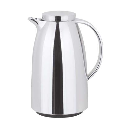 China PORTABLE ABS Chromed Liner Glass Thermos Vacuums Water Flask for sale