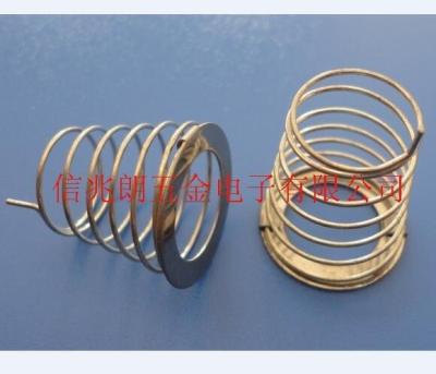 China Coil Contact Damper Spring With Metal Plate For Household Appliances for sale