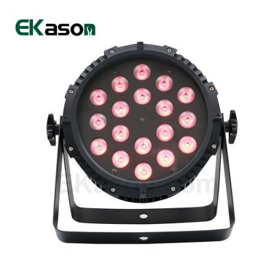 China 2022 Professional Waterproof LED Par Light 18*12W 4 Stage 1 Stage Outdoor LED Par Light Lighting 3200K 7800K for sale