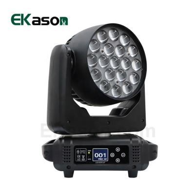 China Disco 19 pcs 15w aura led moving buzz wash light rgbw led buzz wash moving light stage beam lights for sale