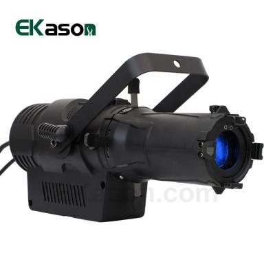 China 60w Theater Professional Led Ellipsoid COB Zoom Profile Spotlight For Stage Studio Theater Wedding Events Entertainment DJ Lighting for sale