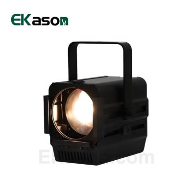 China Theater professional projector ellipsoid cob led studio light dmx zoom 100w led fresnel light for theater tv show for sale