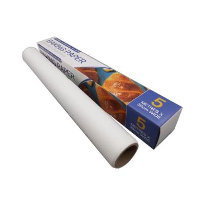 China Hot Selling Greaseproof Factory Direct Oil Proof Paper High Temperature Resistant Baking Roll for sale