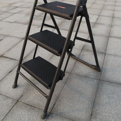 China Folding Ladders Factory Price 3 Step Ladder Folding Step Stools With Handrails for sale