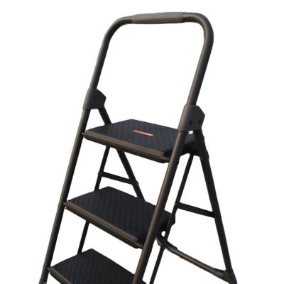 China High quality folding ladders 3 step ladder folding step stool made in China for sale