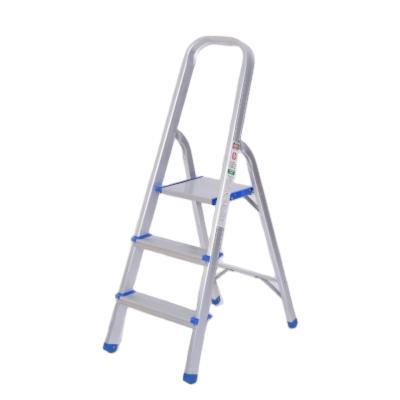 China Chinese Folding Ladders Wholesaler Portable Folding Step Ladder Aluminum Warehouse For Use for sale