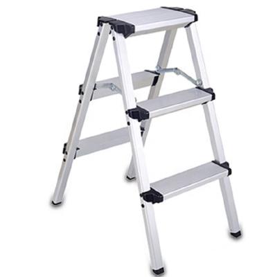 China Folding Ladders Free Shipping 3 Step Aluminum Alloy Household Ladder With En131 for sale