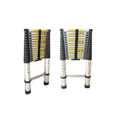 China Hot Selling Aluminum Telescopic Folding Ladders Ladder With 2.0m/2.3m/2.6m/3.2m/3.8m/4.1m/4.4m/4.8m Multiple Use for sale