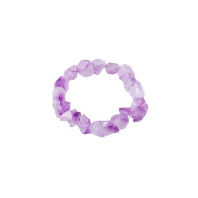 China China DIY Green Gold Tiger Eye Single Circle Beads Beading Purple Amethyst Stone Crystals Bracelet for sale