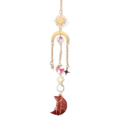 China China Crystal Pendant Creative Lighting Hanging Chain Sun Catchers Hanging Crystal for sale