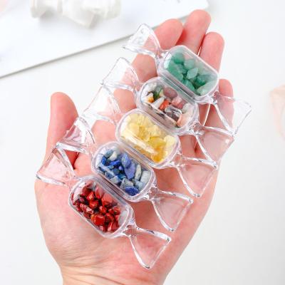 China China Halloween Gift Transparent Color Simple Style Quartz Gravels Candy Pendant Halloween Gemstone Candy for sale