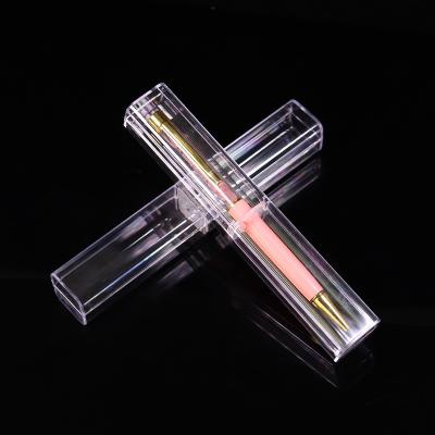 China China Natural Crystal Broken Gemstone Ballpoint Pen DIY Metal Ballpoint Pen Crystal Pen Gift for sale