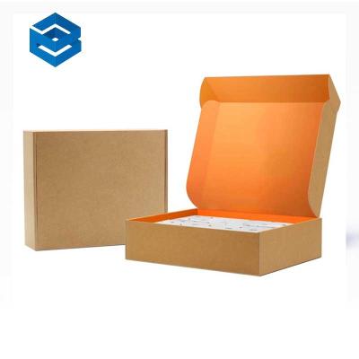 China High quality Collapsible Corrugated Mail Box Latest Design Custom Printing Low MOQ Corrugated Gift Box for sale