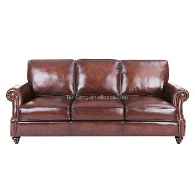 China Traditional genuine leather sofa bed sofa model for sale