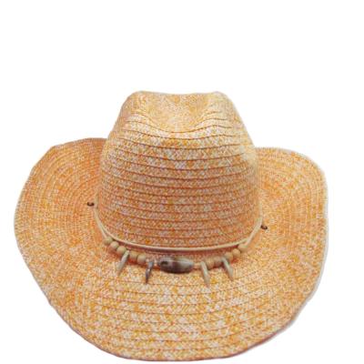 China Cheap Dobby Fashion Straw Cowboy Men Hats  	Character Cowboy Hat for sale