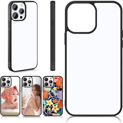 China Custom Clear 2D Sublimation Blank Printing PC TPU Cell Phone Rupaul Mobile Cases Shockproof Phone Case For Iphone 12 13 pro Max for sale