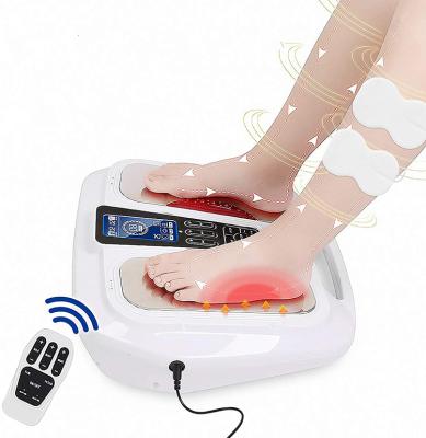 China Electric Foot Physiotherapy Health Care EMS Foot Massager TEN Massage Acupuncture Feet Muscle Stimulator for sale