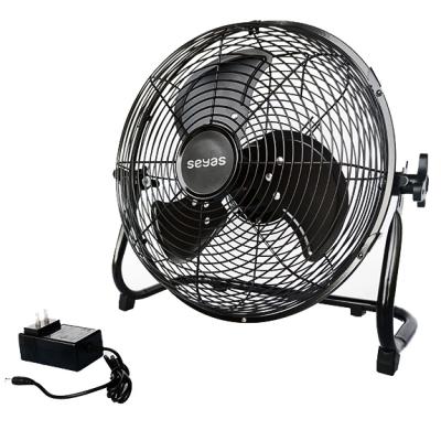 China Protable 12V DC Brushless Home Made Motorized Chargeable Camping Fan For Tent for sale