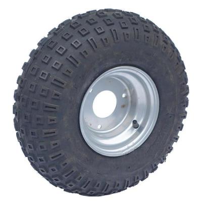 China Metal GO KART KARTING ATV UTV Buggy 145/70-6 Inch Wheel Tubeless Tire Tire With Hub for sale