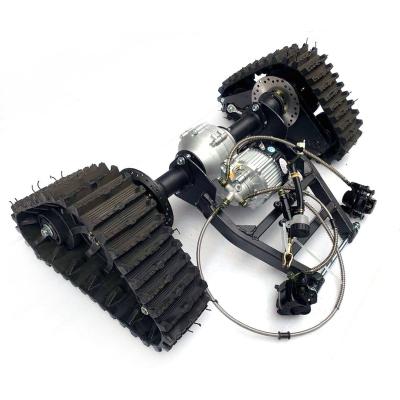 China Track Go Motor Rear Axle Electric 60V 750W Buggy Karting UTV Quad Snowmobile ATV Snow Sand Differential Tracks for sale