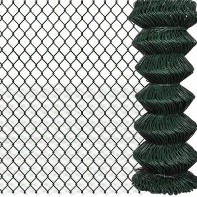 China Factory Sale Easily Assembled High Strength Chain Link Fence PVC Coated for sale