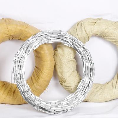 China High Strength Iron Wire Factory Sale Razor Barbed Wire Guard For Prison for sale