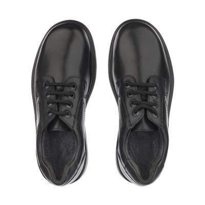 China China Factory Market Wholesale Breathable Children Boys Black Leather School Shoes For Teenagers for sale