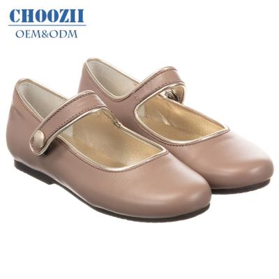 China Latest Choozii Anti-Slippery Kids Shoes For Princess Girls Dress Shoes Lovely Girls Flats for sale