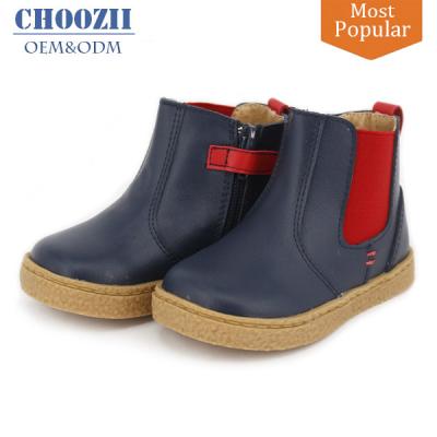 China Fashion\Guangzhou Wholesale Comfortable\Durable Australian Kids Non Lace Up Unisex Kids Ankle Boots for sale