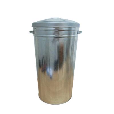 China 50L sustainable galvanized steel kitchen waste bins for sale for sale