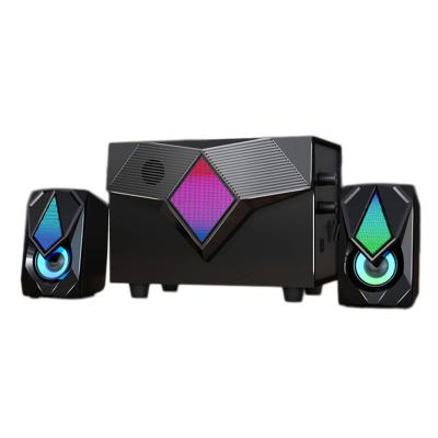 China Good 2.1 Channel OEM 2.1 Channel Subwoofer Desktop RGB Sound Sound Portable Computer Stereo Professional Audio Speaker Speaker For Outdoor for sale