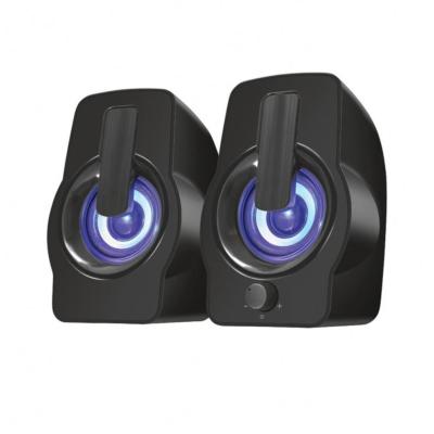 China Good Factory Price 2.0 Sound PORTABLE USB Speakers Stereo Multimedia Audio Speakers For Computer for sale